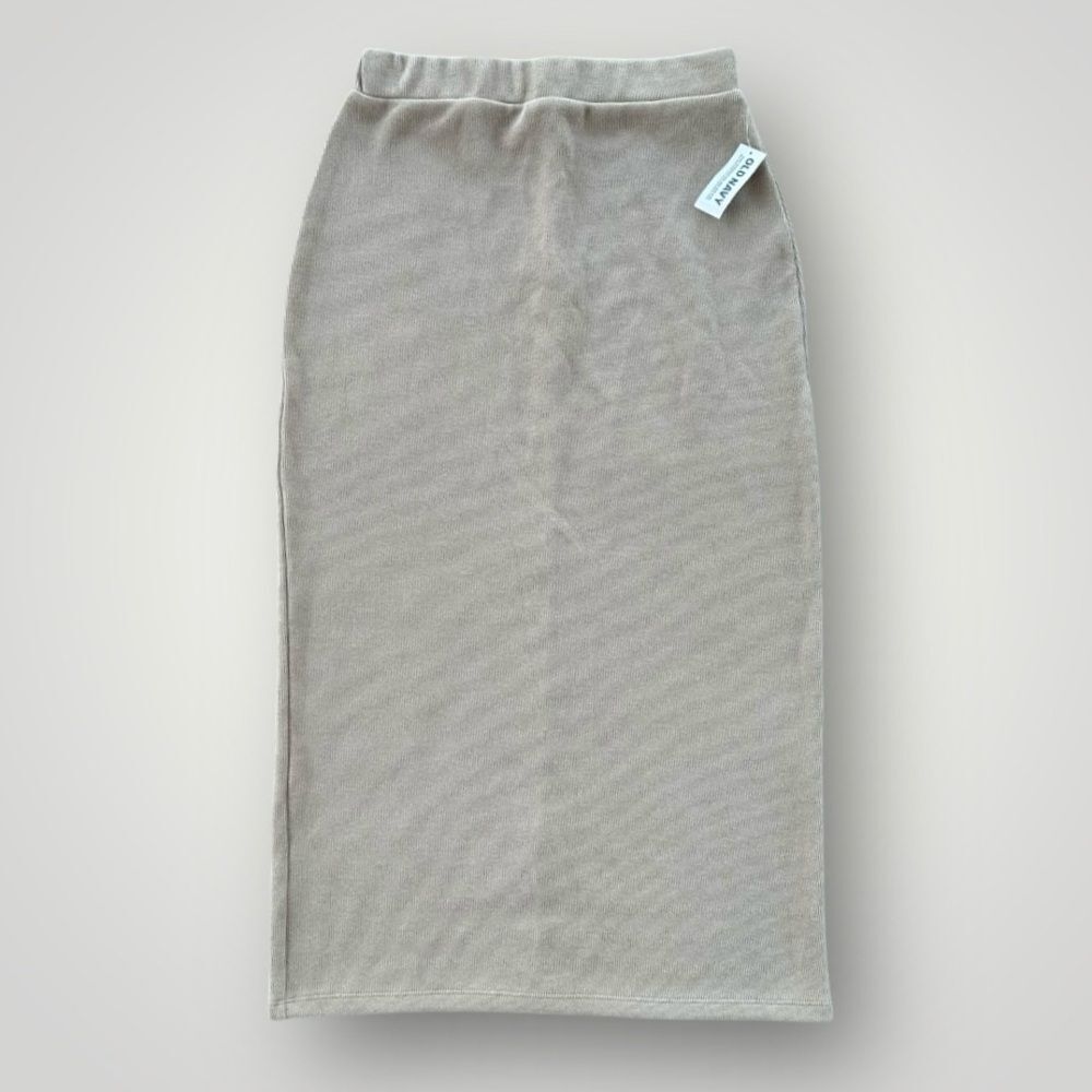 🎉5 for $45🎉 NWT Old Navy Skirt Straight Pencil Woven Sizs XS Beige